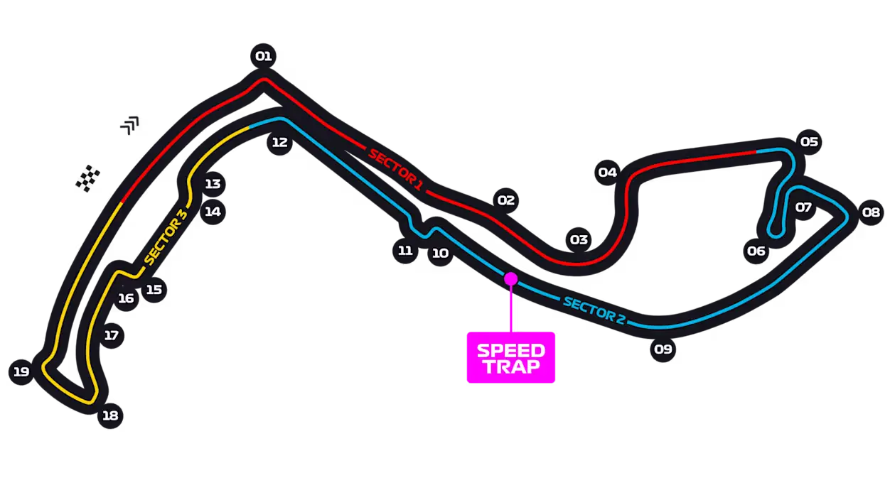 Monaco Circuit Layout